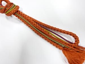 正絹　手組帯締め